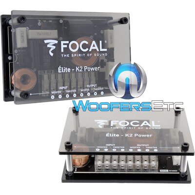 FOCAL XO/ES165KX2 ELITE K2 POWER 2-WAY CROSSOVERS FOR MID SPEAKERS