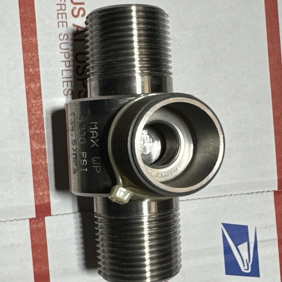 New CAMERON, NUFLO, 9A-10101002, LIQUID TURBINE FLOW METER, 1" X 1" - Image 4 of 4