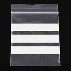 GRIP SEAL BAGS WRITE ON PANEL Self Seal Resealable Clear Polythene Plastic WOP