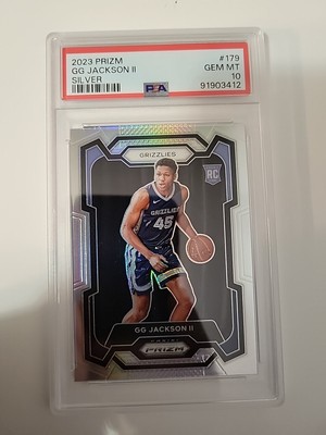 2023-24 Panini Silver Prizm #179 GG Jackson II RC Rookie PSA 10 