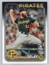2024 Topps #668 Colin Selby Pittsburgh Pirates RC