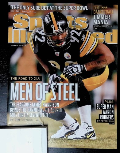 8 Steelers verwandte Zeitschriften Spieltag SI Bettis Lipps Noll Antonio Brown Holmes - Bild 3 von 8