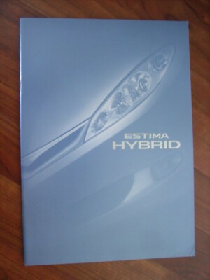 Toyota Estima Hybrid (XR30/XR40-Serie) Prospekt / Brochure, Japanese, 7.2003