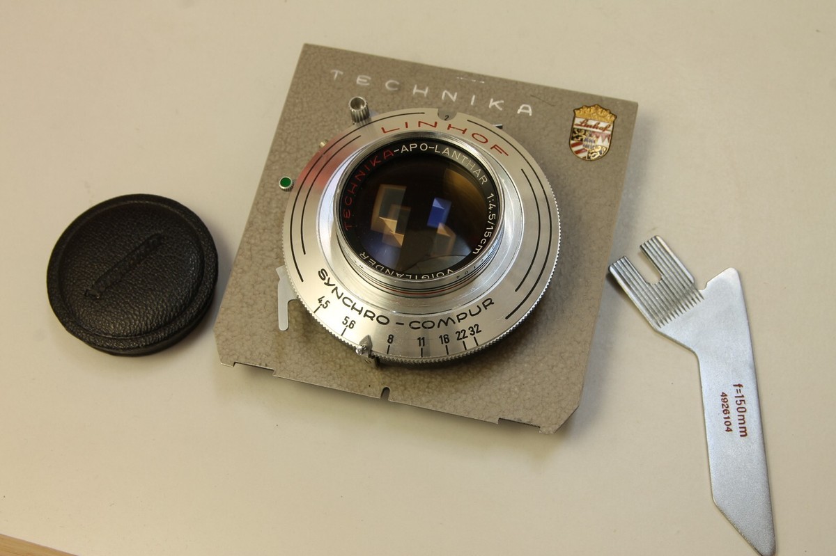 Linhof Voigtlander Apo-Lanthar 150mm f4.5 , Technika Cam Linhof Voigtlander Apo-Lanthar 150mm f4.5 , Technika Cam