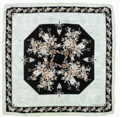 Authentique Foulard '' Roccobarocco ''  / '' Roccobarocco '' Silk Scarf