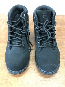 fila men's black boots