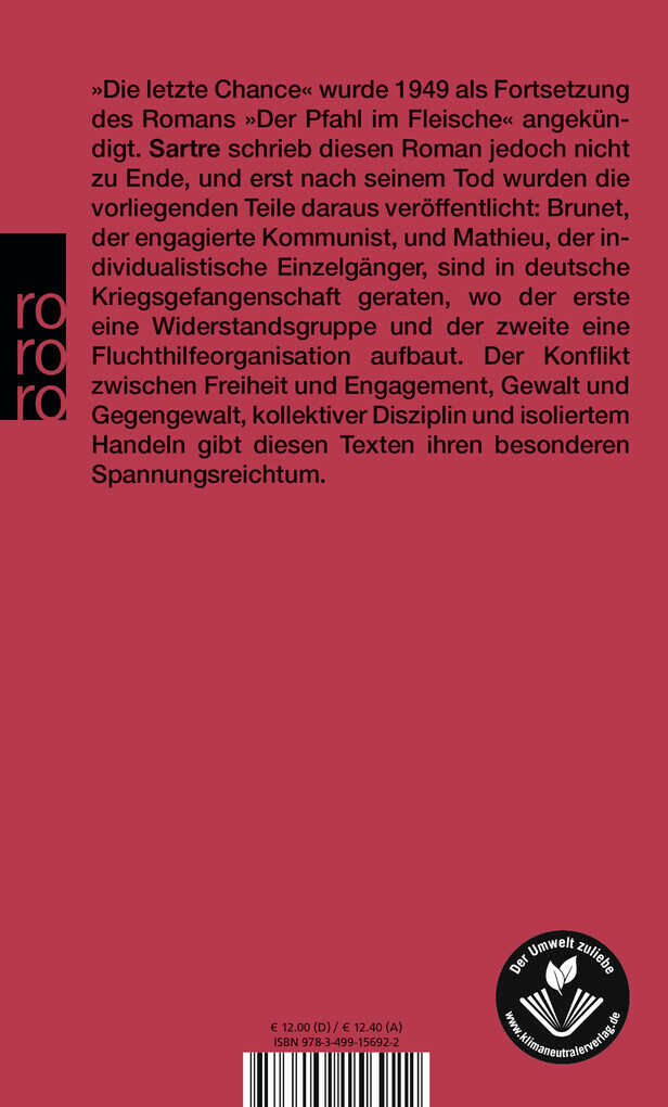 Thumbnail - Die Letzte Chance | Jean-paul Sartre | 2006 | Deutsch