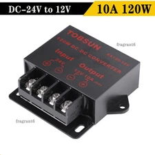 DC 24V to DC 12V 10A 120W Step Down Buck Voltage Regulator Power Converter