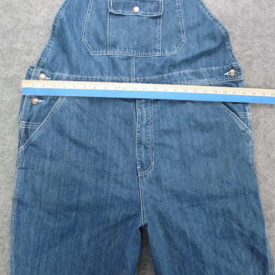 Macacão Craftman masculino 40x30 azul carpinteiro - Imagem 3 de 4