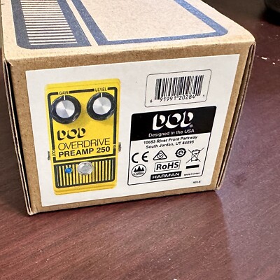 DOD (Digitech) OVERDRIVE PREAMP 250 Guitar Pedal **BRAND NEW / FACTORY SEALED**