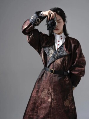 Chinese Robe Costume Hanfu Ancient Long Robe Flowers Hanfu Dance Hanfu Set