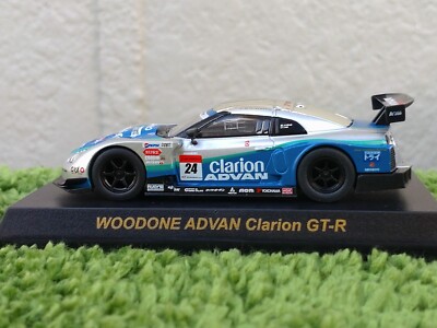 ミニッツ　オートスケールコレクション　ウッドワン　アドバン　クラリオン　GT-R Super GT 2008 / WOODONE ADVAN Clarion GT-R / No24 / 1/64