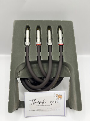 ケーブル・シールド [Unused] Accuphase | RCA Cable | ASL-10 Accuphase ASL-10B 1.0m RCA Cable /pair for sale online | eBay
