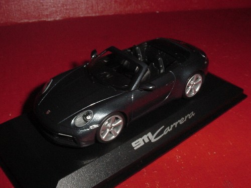 PORSCHE 911 CARRERA cabriolet gris 1/43 MINICHAMPS WAP0201750K - Imagen 2 de 3