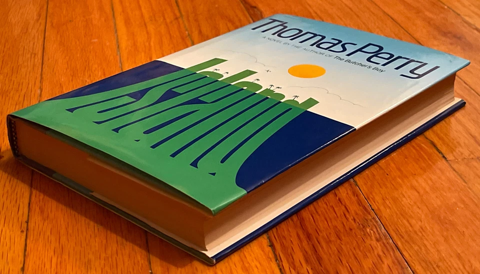 Vintage 1987 Island by Thomas Perry HC/DJ 1st Edition First VTG Foto 2 de 4