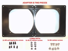 Lian LANCOOL 216 Case 2x 160mm Fans to 240mm Radiator Adapter Mounting Bracket 