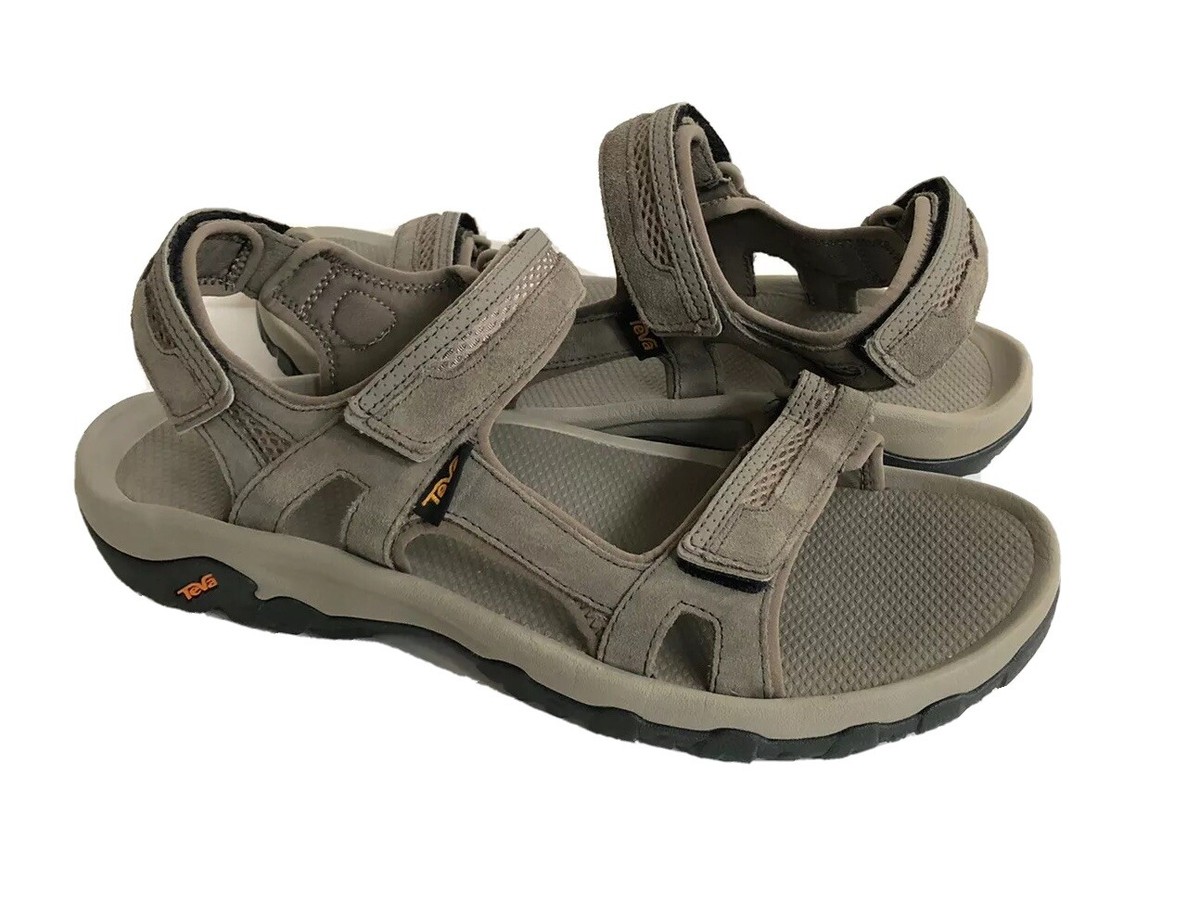 TEVA MEN HUDSON BUNGEE CORD SPORTS STAPPY LEATHER SANDALS US  display picture 3