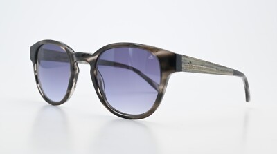 SINGLE FABRICS Sunglasses Clipser HB Royal Chestnut Panto Gradient Tinted Black M