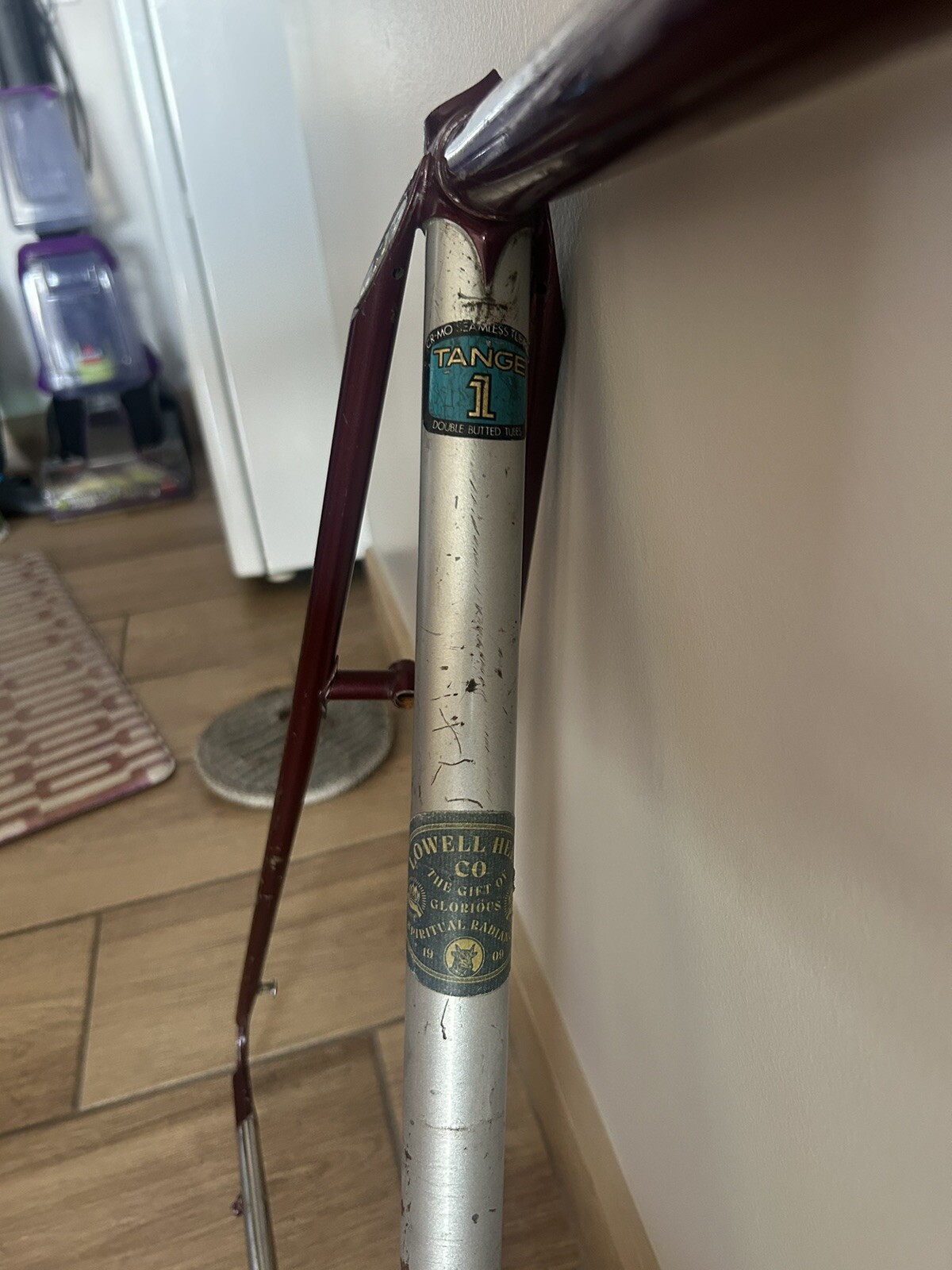 Nishiki Vintage Frame And Fork Falak Tayyeb Platinum Government