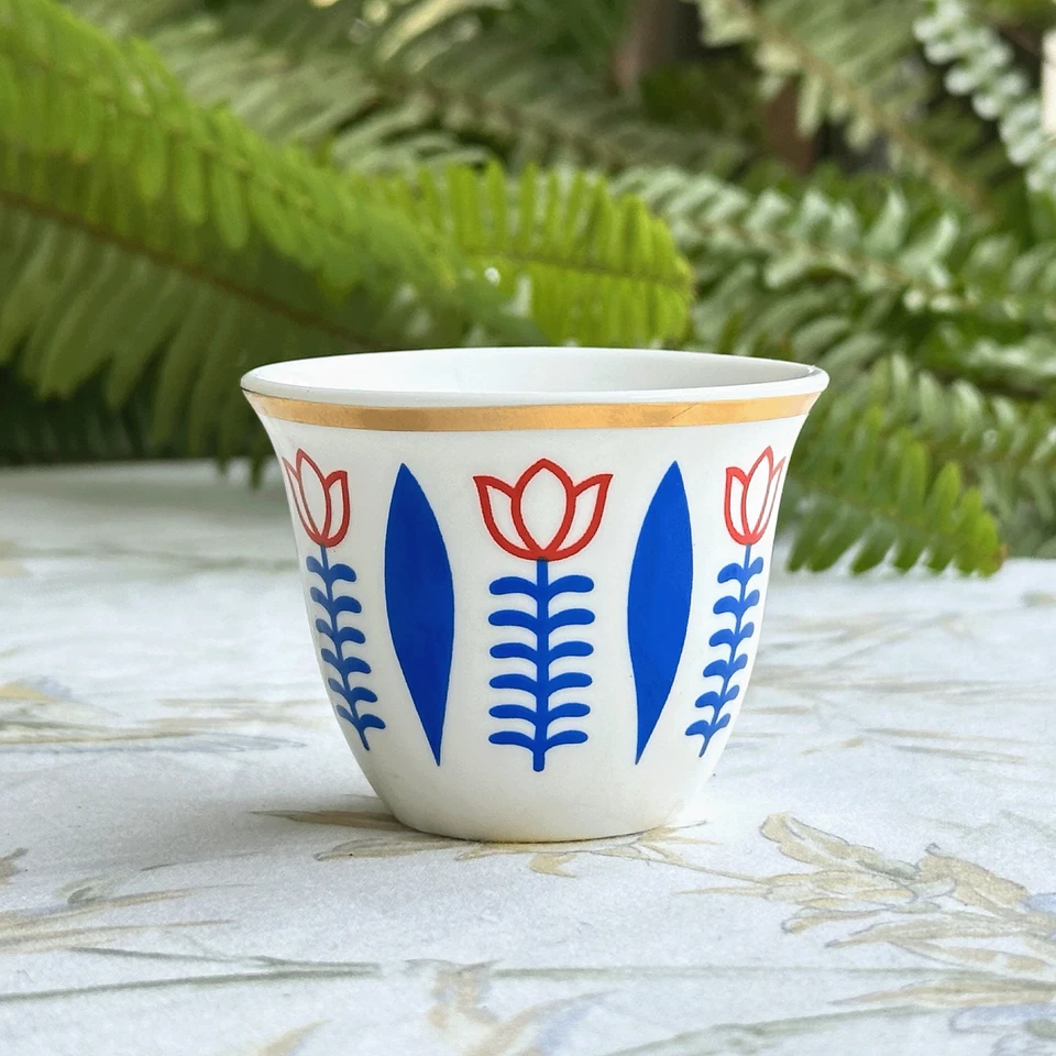 12x Traditional Lebanese Coffee Cups from Lebanon - Turkish & Ethiopian Espresso - Image 4 of 4