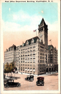 Washington DC US Post Office Department Building Pennsylvania Ave Postcard