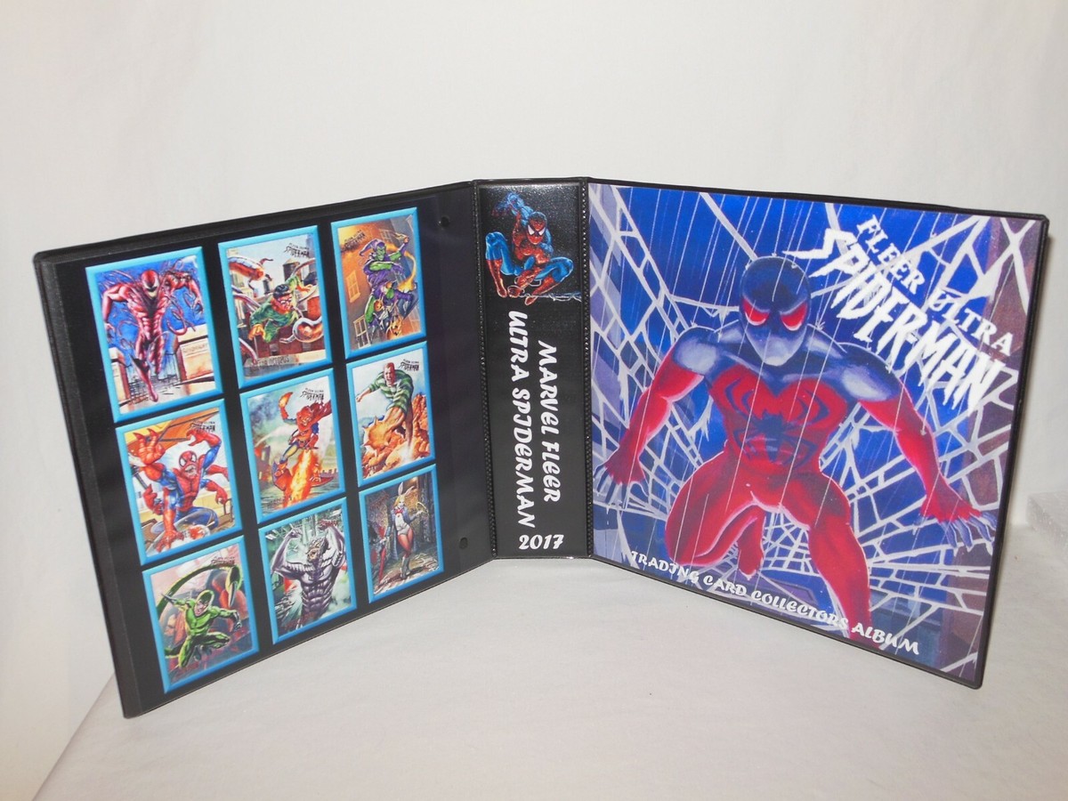 spiderman card binder BINDER COLLECTION Marvel's Spider-man - Checklist, Placeholders, Covers & Dividers Mtg Magic the Gathering Card Game