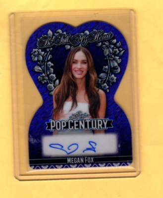 2025 Leaf Pop Century MEGAN FOX 4/4 Autograph CARD BE STILL MY