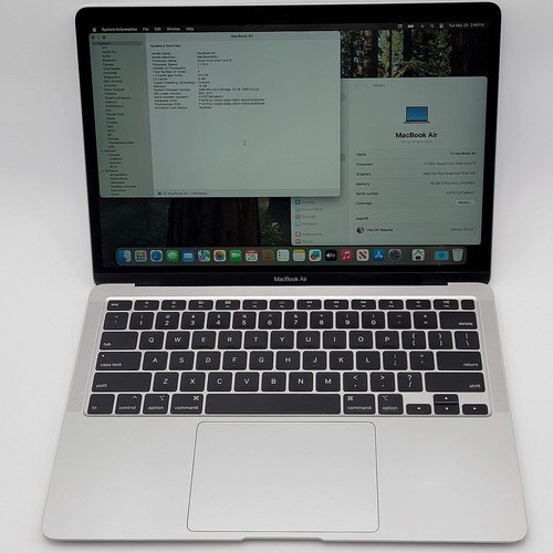 Broken 2020 Apple MacBook Air 13.3" i5 1.1GHz 16GB RAM 256GB SSD A2179 READ