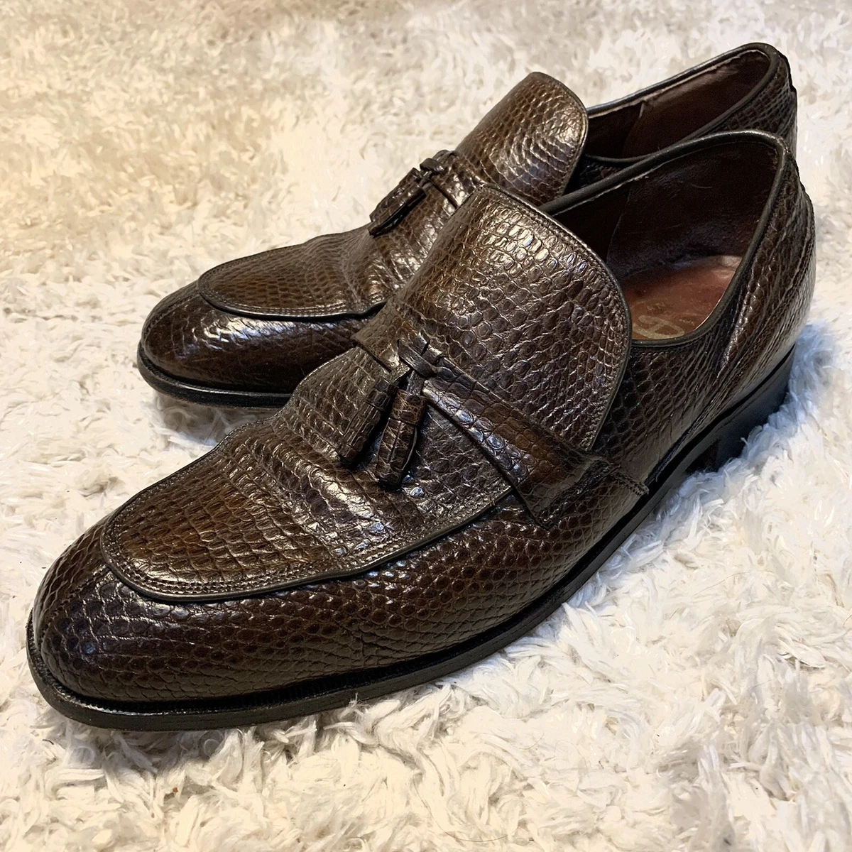 Lizard skin loafers 2025