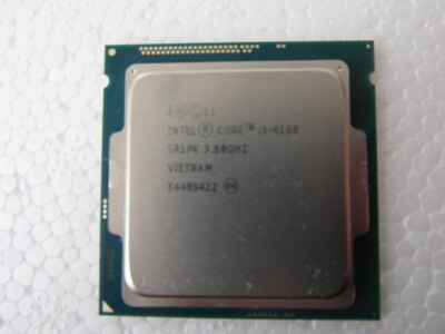Intel Core i3-4160 3.60GHz 2 cores / 4 Threads Sockel 1150 GPU HD 4400 Haswell 4