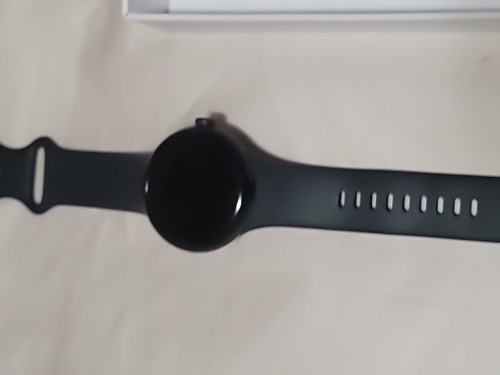 Google Pixel Watch 2 41mm, Bluetooth/Wi-Fi - Matte Black w/Black Band - Used - Photo 6 sur 10