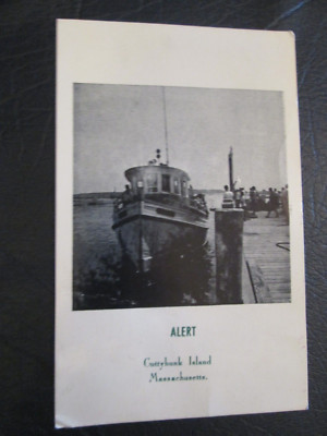 Versand Postkarte ''''ALERT'''' Cuttyhunk Island, Massachusetts (1967 verschickt USA)