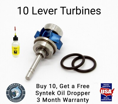 #ad #ad Midwest Tradition Lever Turbines Integral Shield Ceramic Bearings Lot of 10 $324.85