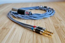 Cryo Litz Pure Silver balanced cable for HIFIMAN SUSVARA  ARYA HE1000SE HE1000V2