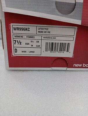 New Balance-Womens-7.5 D (WIDE)-WR996KC | eBay