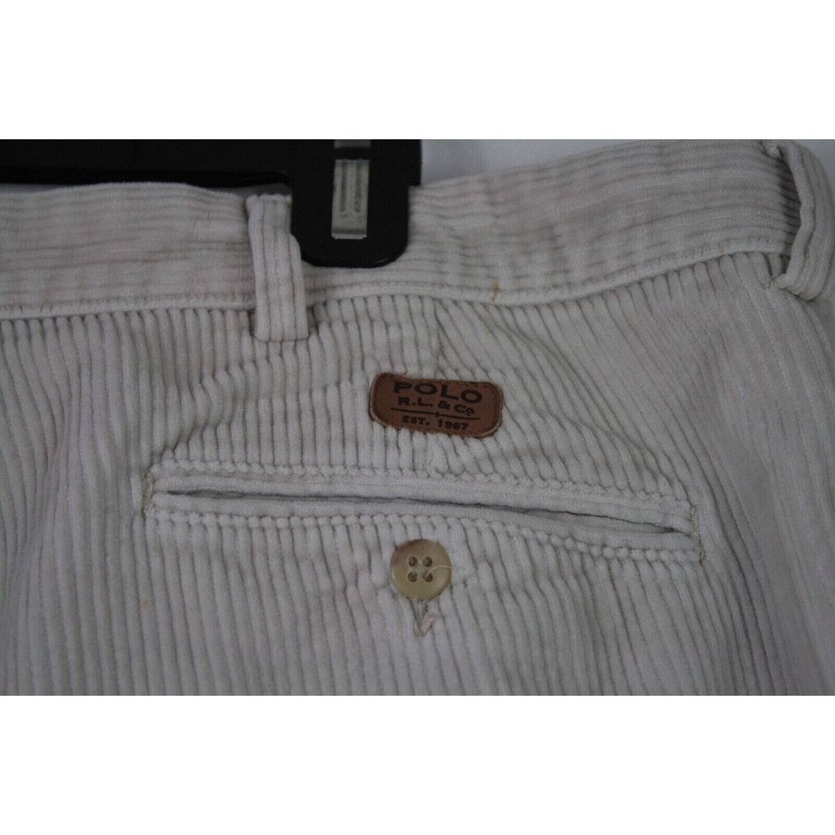 Vintage 90s Polo Ralph Lauren Andrew Corduroy Baggy Pants
