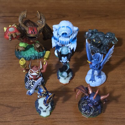 Activision Skylanders Giants - Swap Force - Spyro - Figurines Lot Of 8