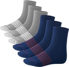 Running Socks, Women  Men Performance Heal Tab Athletic Socks Quarter - 6 Pair