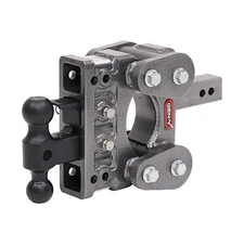 Gen-Y Boss Torsion 5" Drop 2" Receiver 16K Hitch w/ Ball Mount & Pintle GH-1224