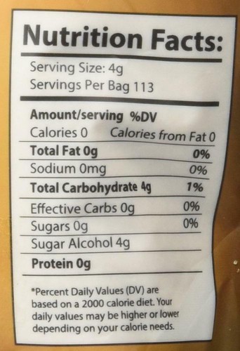Health Garden Kosher Monk Fruit Sweetener, 16 oz, Golden - 第 4/5 張圖片