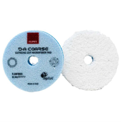 RUPES Blue Coarse Extreme Cut Microfiber Pads 85mm / 3.34 inch (9.MF80H/1)