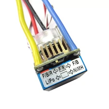 480A 3-Modes New ESC Brushed Speed Controller for 1/10 RC Buggy Rock Crawler CQZ