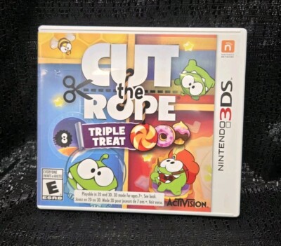Cut The Rope Triple Threat Nintendo 3DS