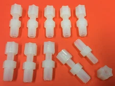 Cole-Parmer - NF2 1/8" - Adapter  Fittings- Qty. (10) - UNUSED