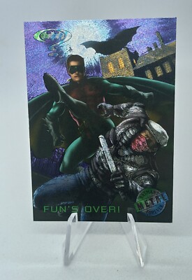 Batman Metal Forever Karte Nummer 88 1995 Card DC Comics Prisma Holo 3D Foil