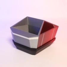 Cyber Desk Organizer by 3D Printing Builds