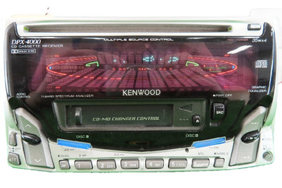 KENWOOD DPX-4000 2DIN CD Cassette Car Stereo Deck JDM Classic RC1