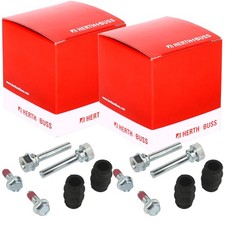 2X HERTH+BUSS FÜHRUNGSHÜLSEN SATZ BREMSSATTEL HINTEN passend für HYUNDAI COUPE L