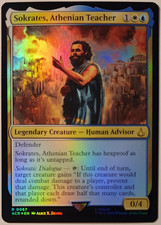 socrates mtg card Buying Greek Serialized Socrates Card for Magic: The Gathering Deck