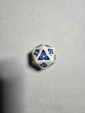 Brand New D20 Spindown Magic Spindown Die - Ravnica Allegiance - Azorius MTG Dic